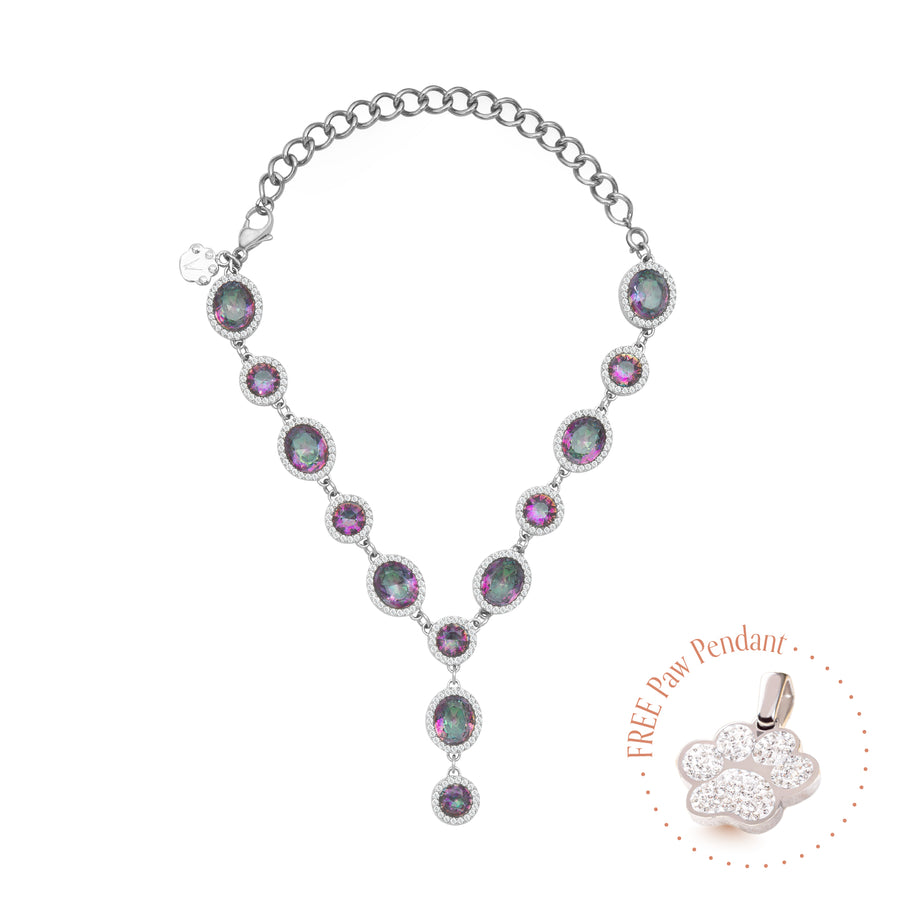 PET IT ON Rivière Necklace - Mystic Aurora - ARTĒ Madrid